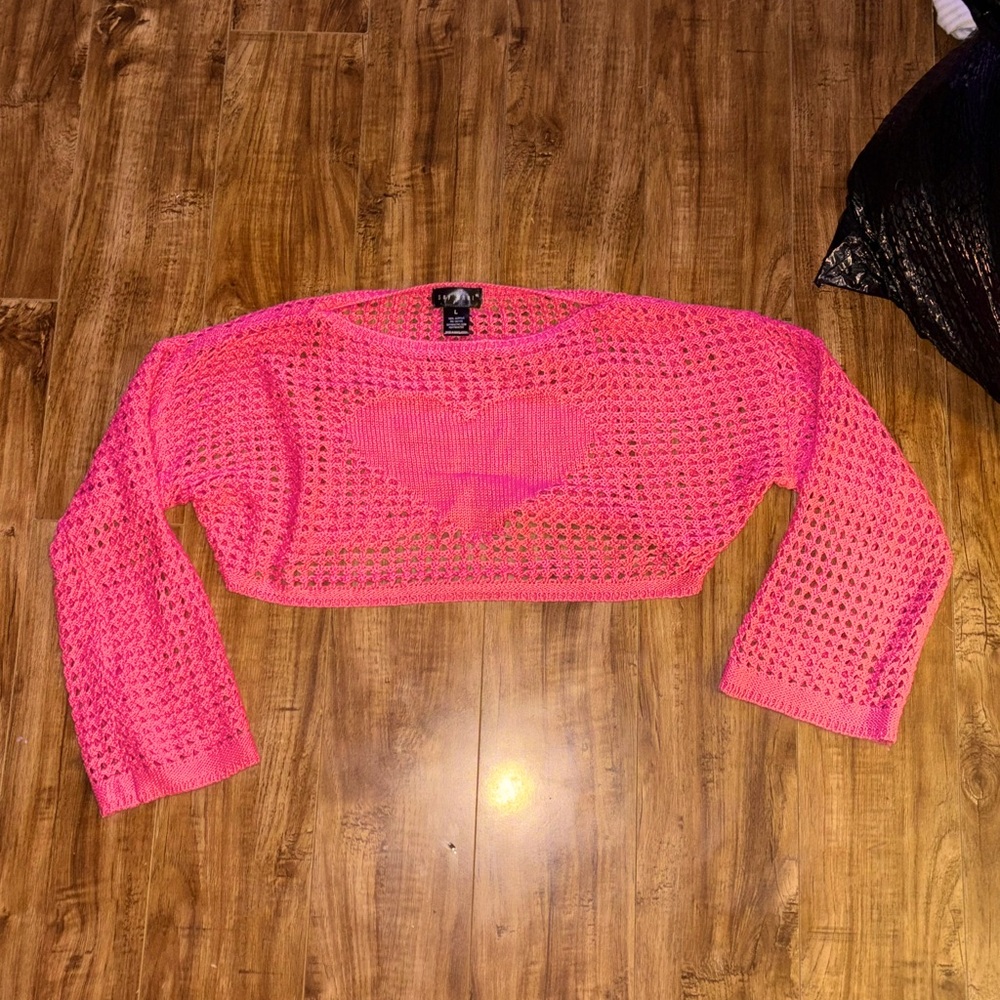 pink long sleeve